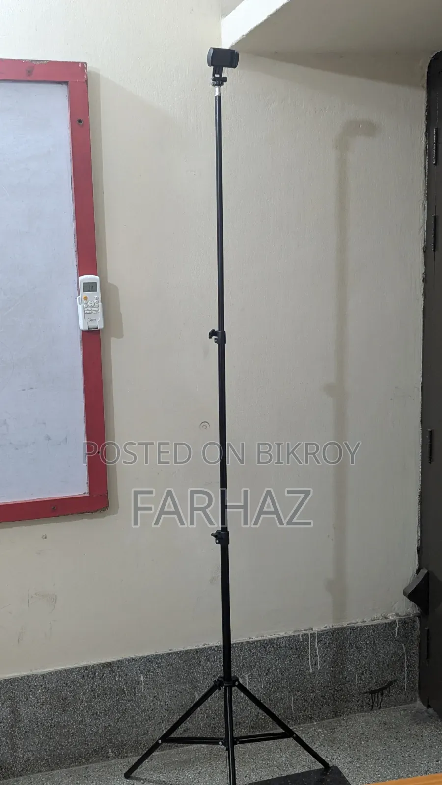 6 Feet new tripod will be sold.