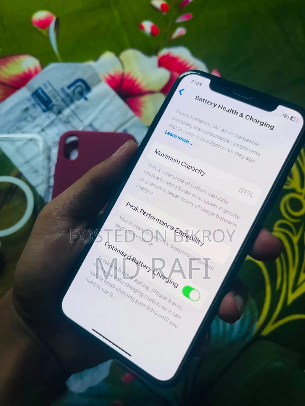 Apple iPhone XS 64 GB Black