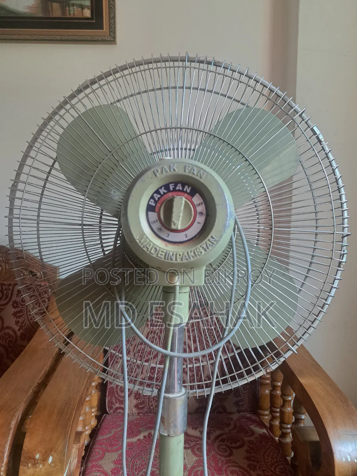 পাকফ্যান ২৪ ইঞ্চি স্ট্যান্ড ফ্যান