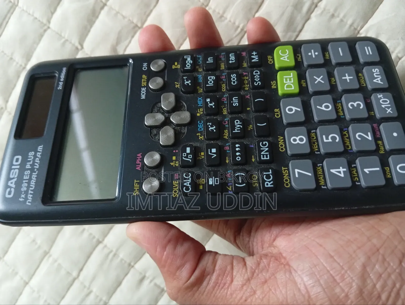 Casio Calculator Fx-991es PLUS [2nd Edition]