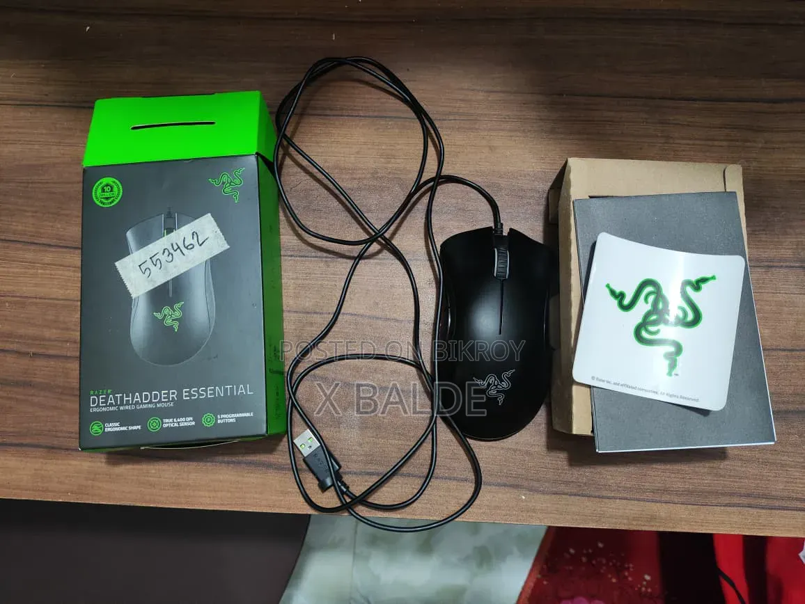 (Used) Razer DeathAdder Gaming Mouse (With Box)