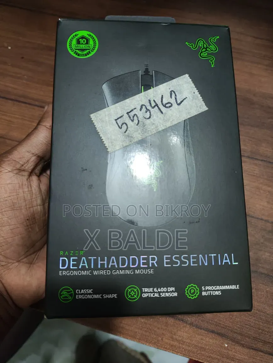 (Used) Razer DeathAdder Gaming Mouse (With Box)