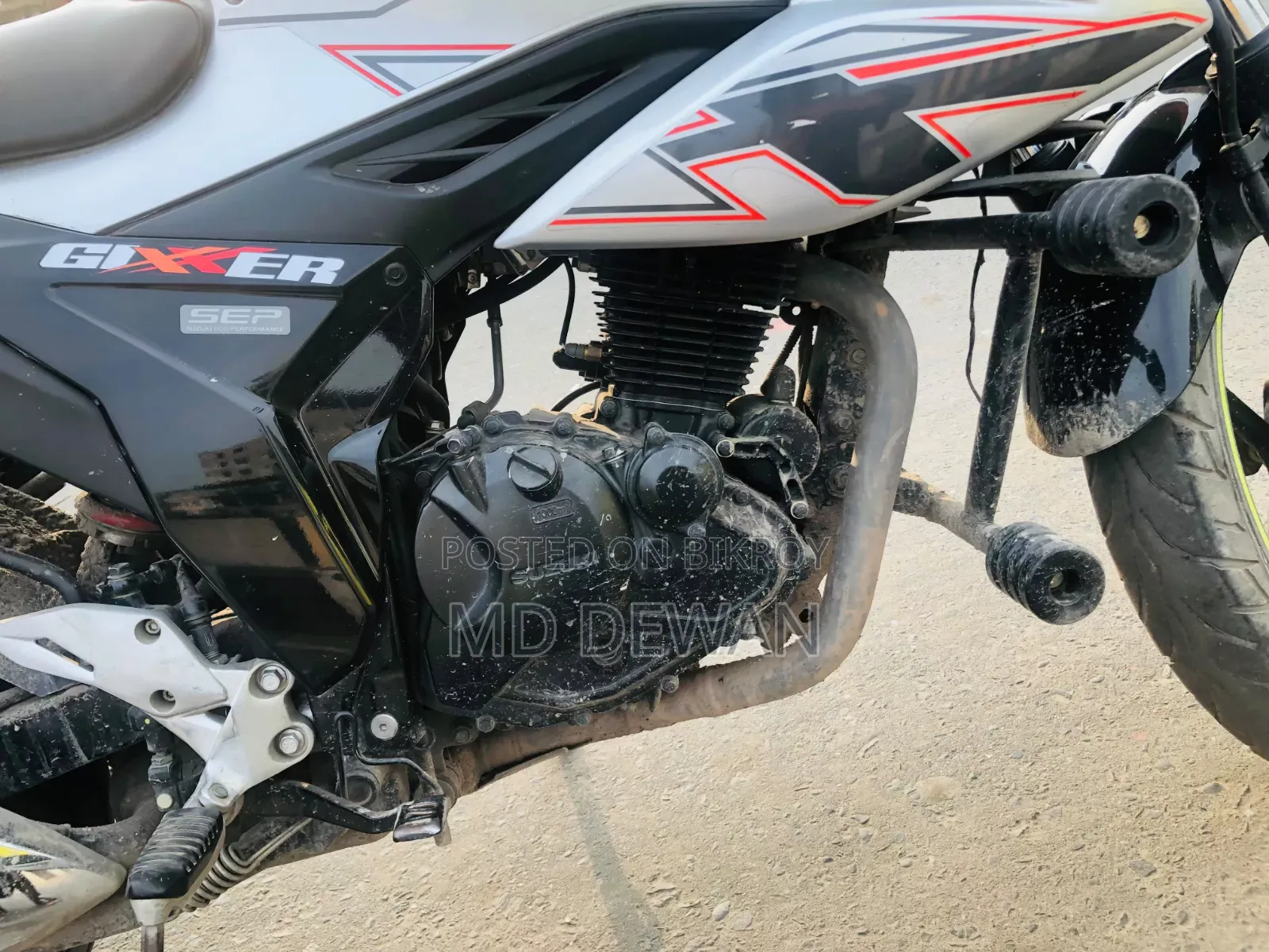 Suzuki Gixxer 2024 Orange