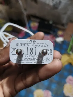 ইনফিনিক্স স্মার্ট ২০ অরিজিনাল চার্জার ১৮ ওয়াট
