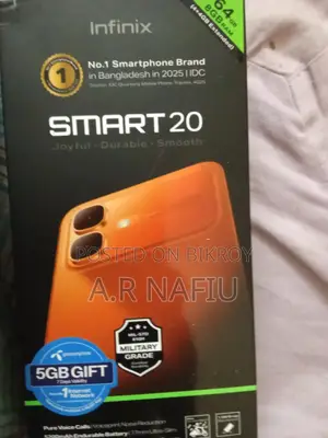 New Infinix Smart 20 64 GB Orange