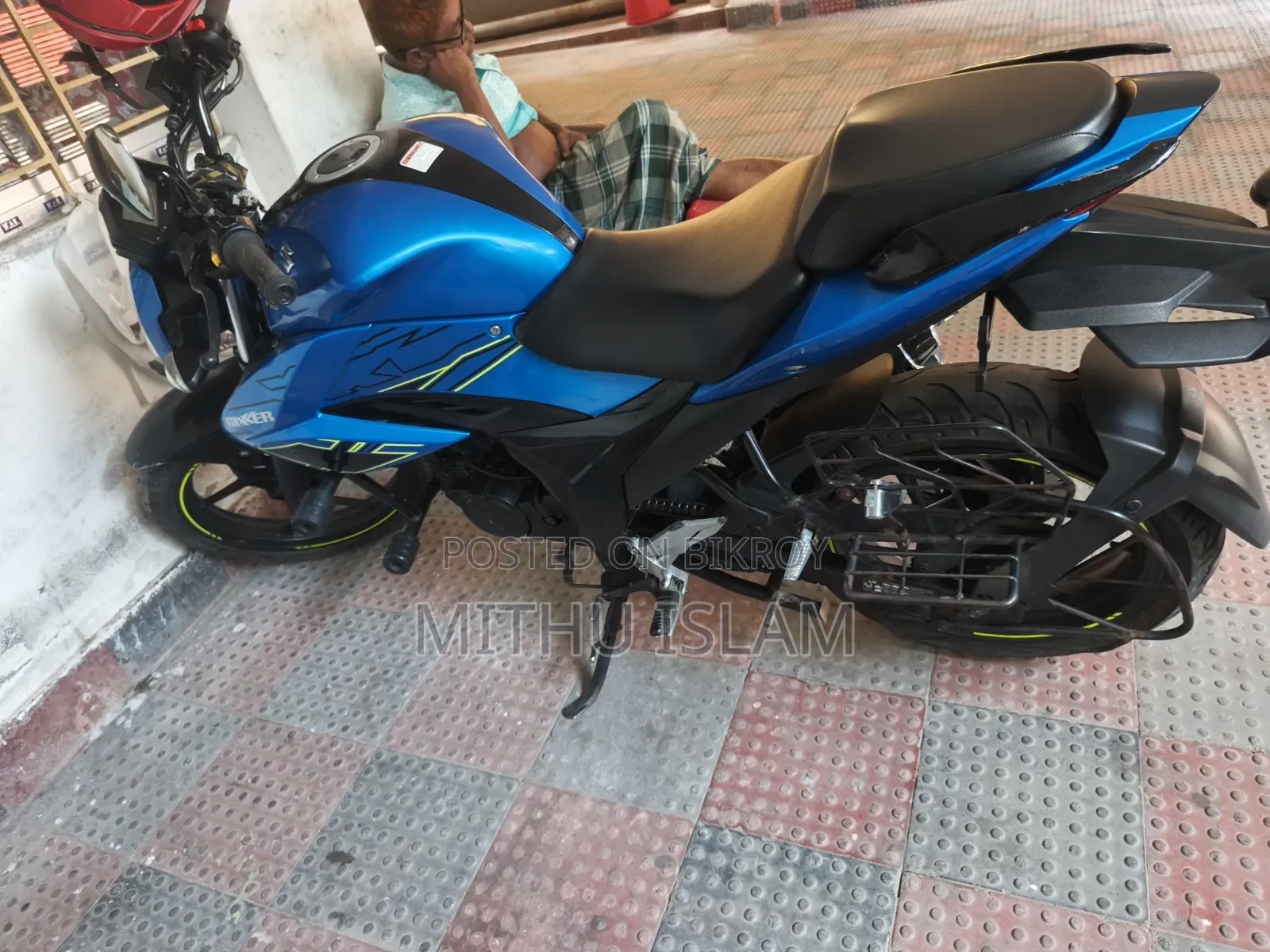 Suzuki Gixxer 2024 Blue