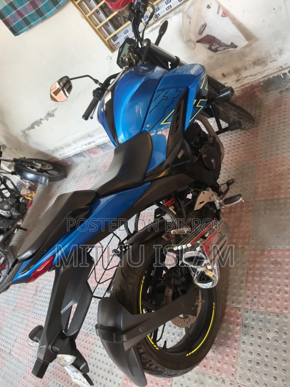 Suzuki Gixxer 2024 Blue