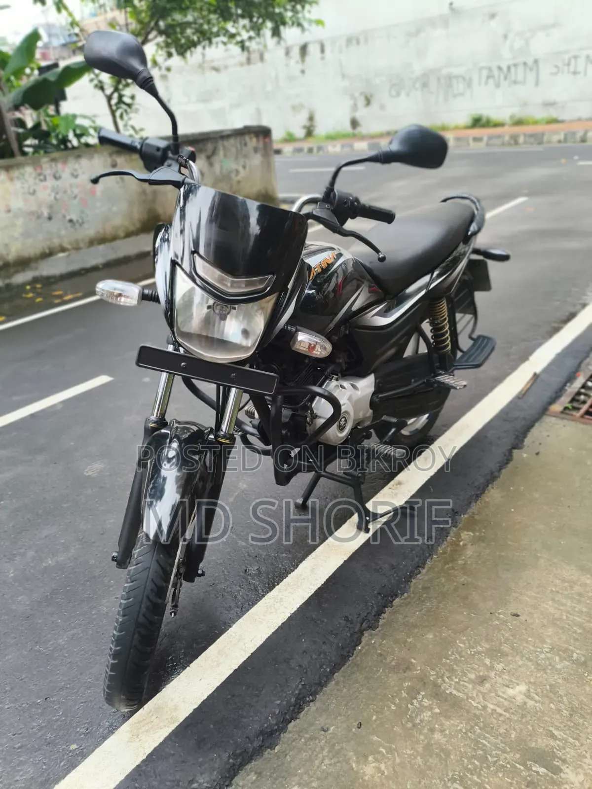 Bajaj Platina ES 2019 Black