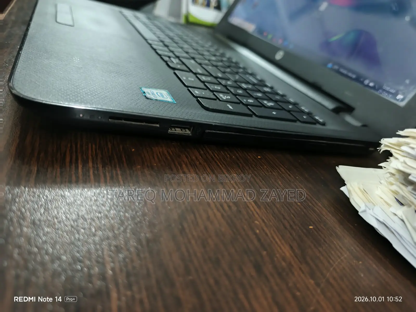 Laptop HP 15 8GB Intel Core i3 SSD 500GB