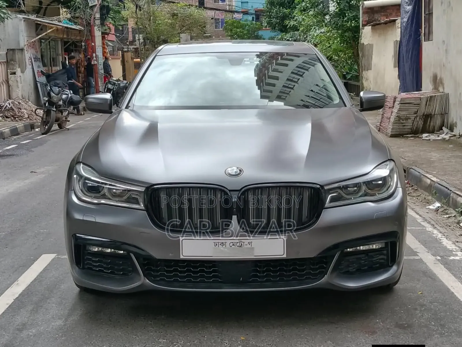 BMW 7 Series 730Li 2016 Gray