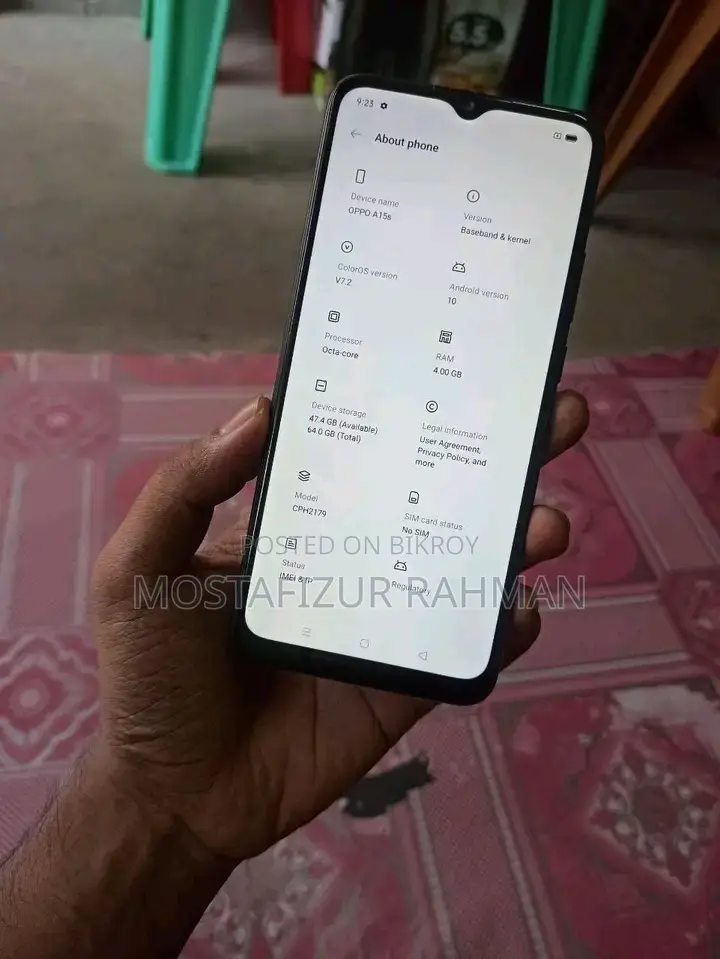 Oppo A15s 64 GB Blue