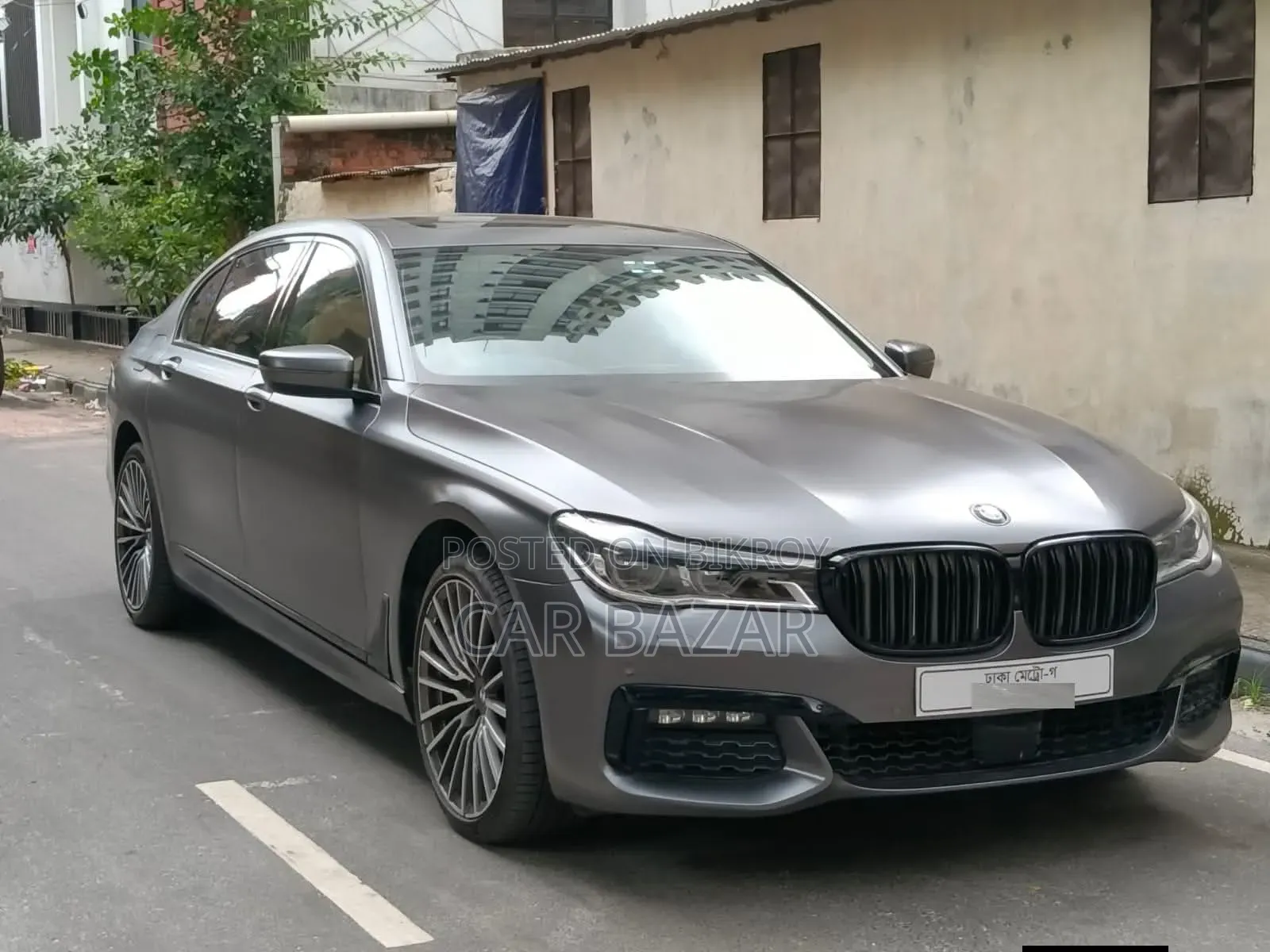 BMW 7 Series 730Li 2016 Gray