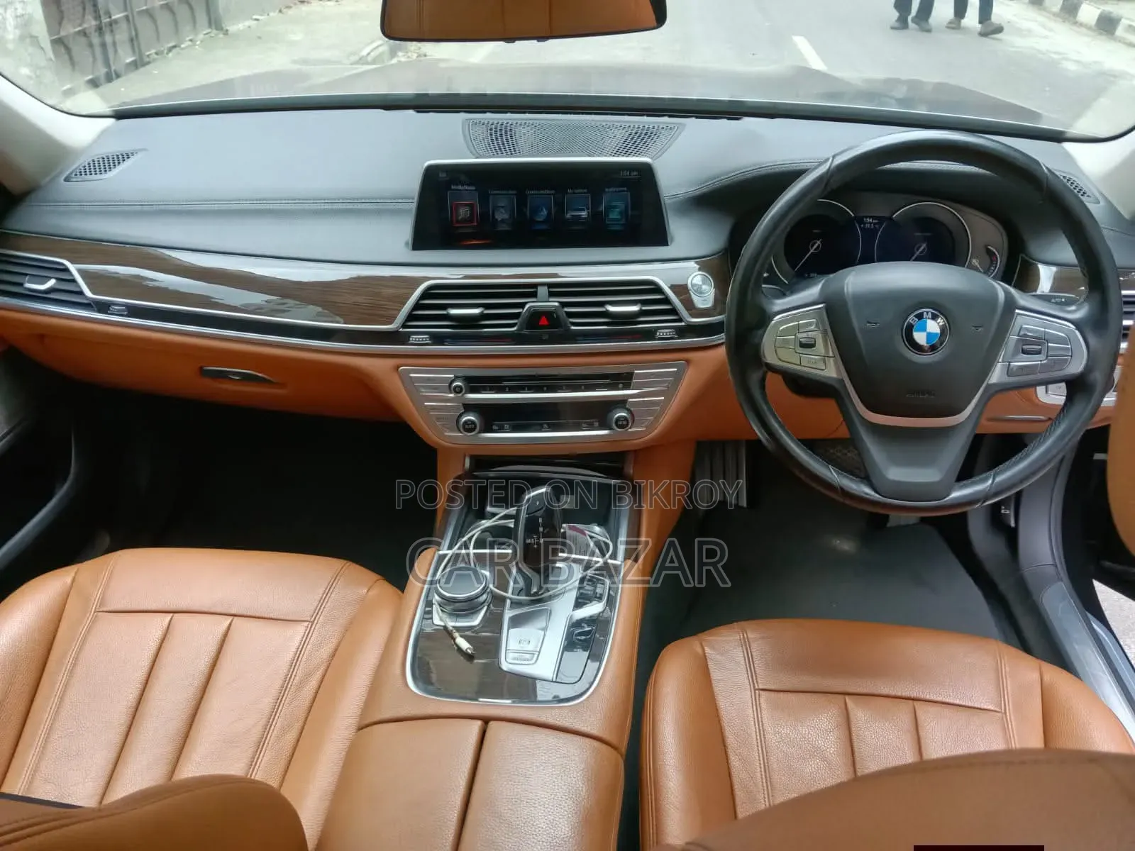 BMW 7 Series 730Li 2016 Gray