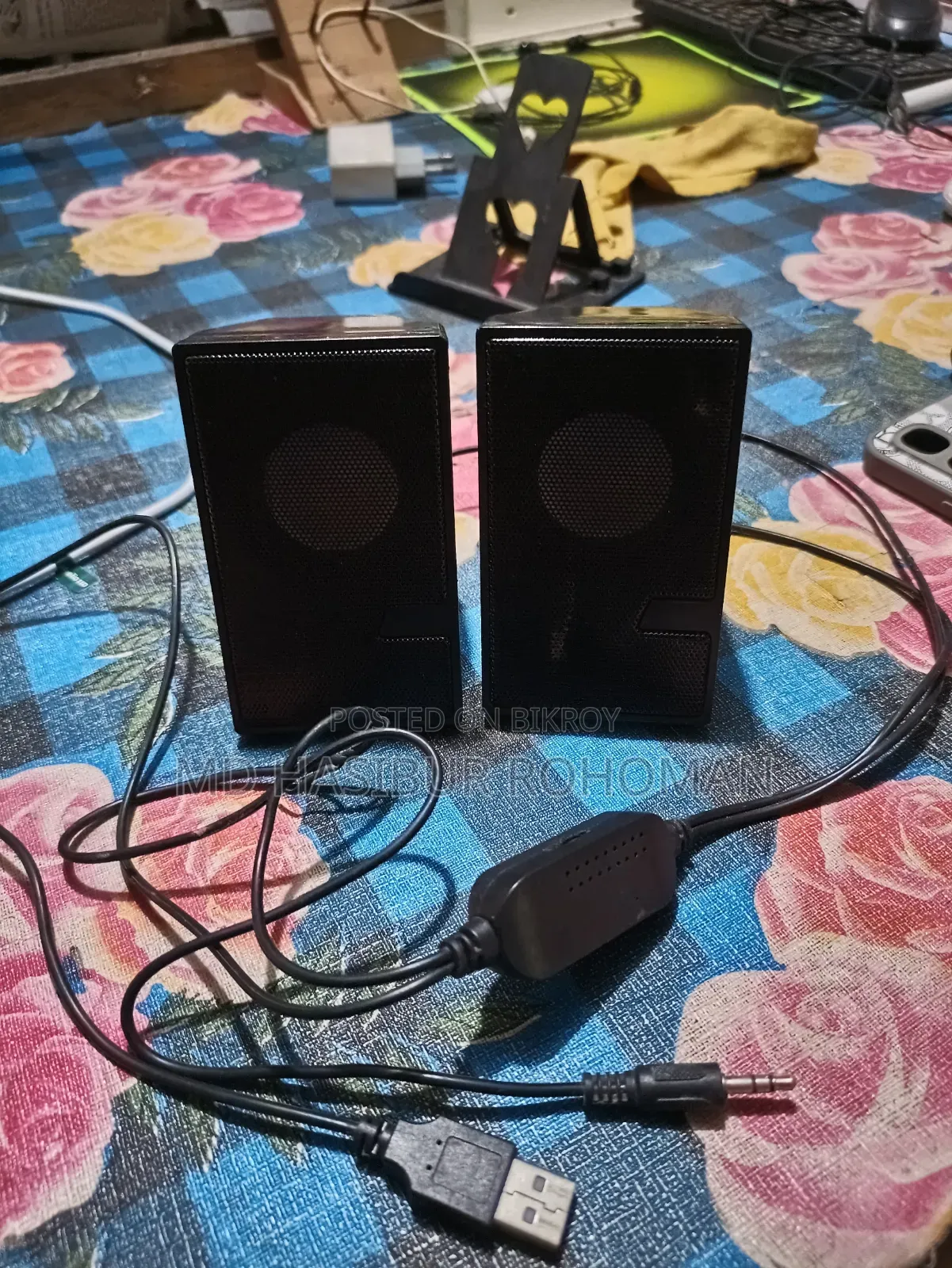 D7 USB Mini Speaker Pair | Clear Sound |