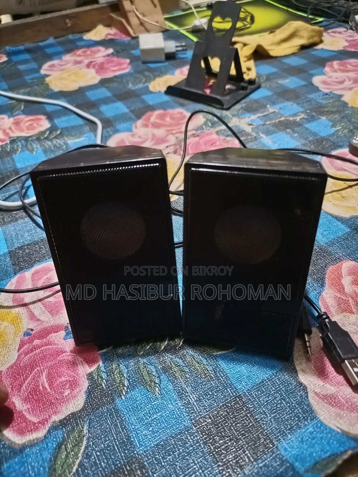 D7 USB Mini Speaker Pair | Clear Sound |