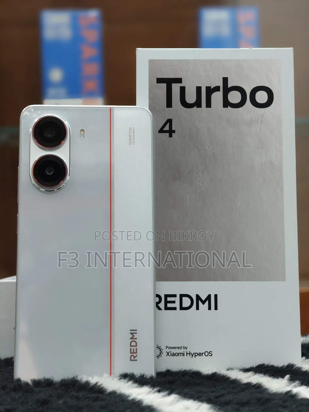 Xiaomi Redmi Turbo 4 ২৫৬ জিবি ব্ল্যাক