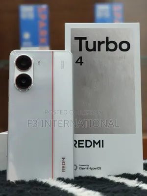 Xiaomi Redmi Turbo 4 ২৫৬ জিবি ব্ল্যাক