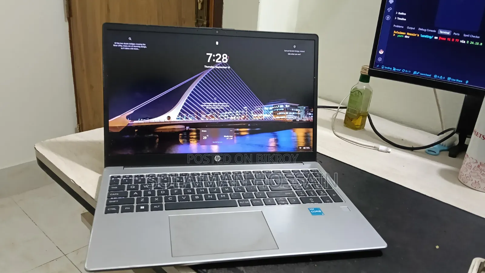Laptop HP 250 G10 16GB Intel Core i3 SSD 512GB
