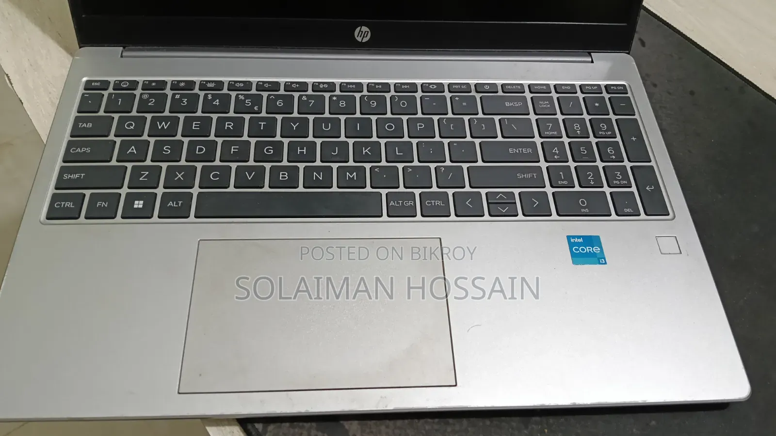 Laptop HP 250 G10 16GB Intel Core i3 SSD 512GB