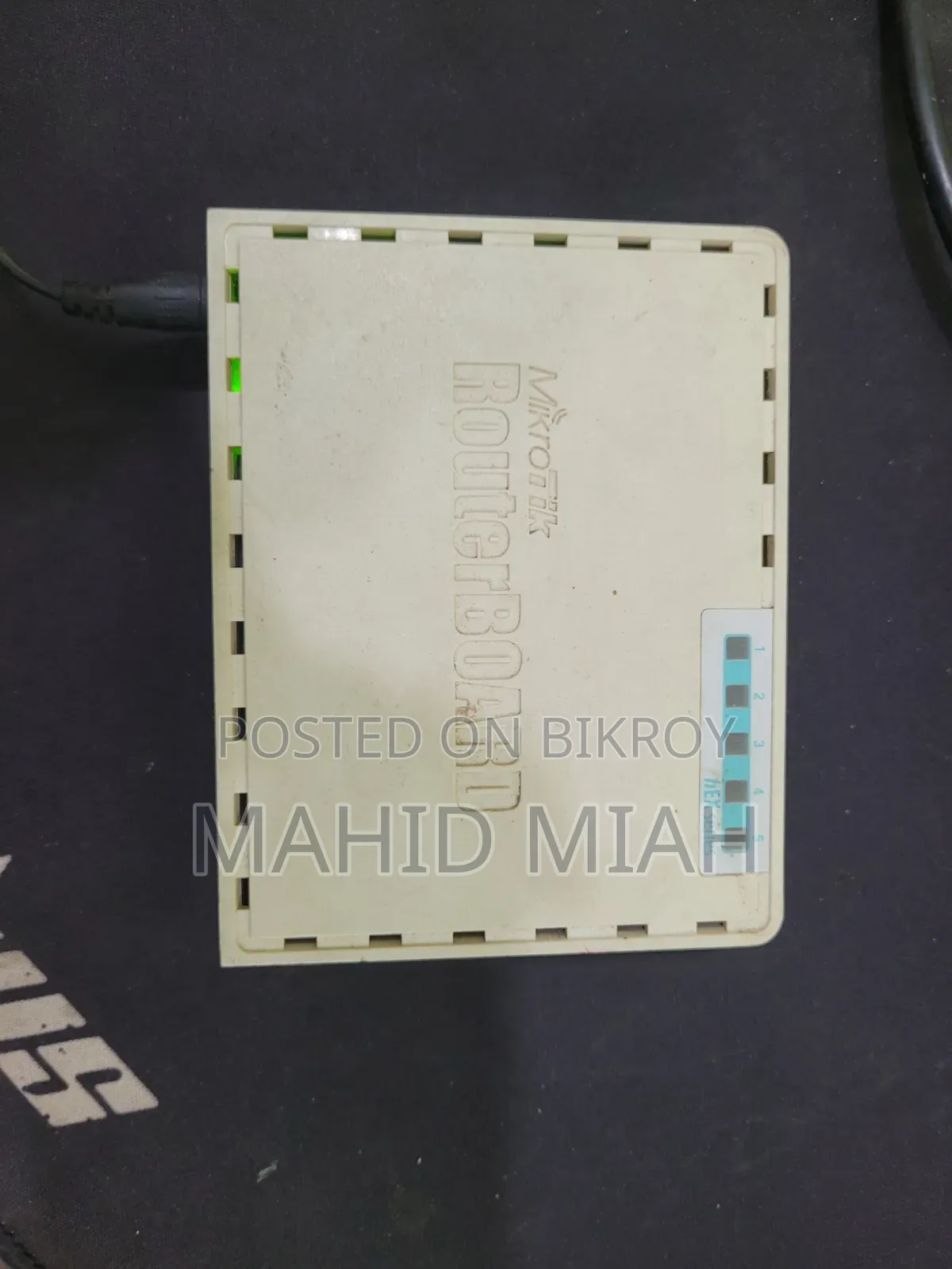 MikroTik hEX Lite (RB750r2) Router - 100% Working Condition