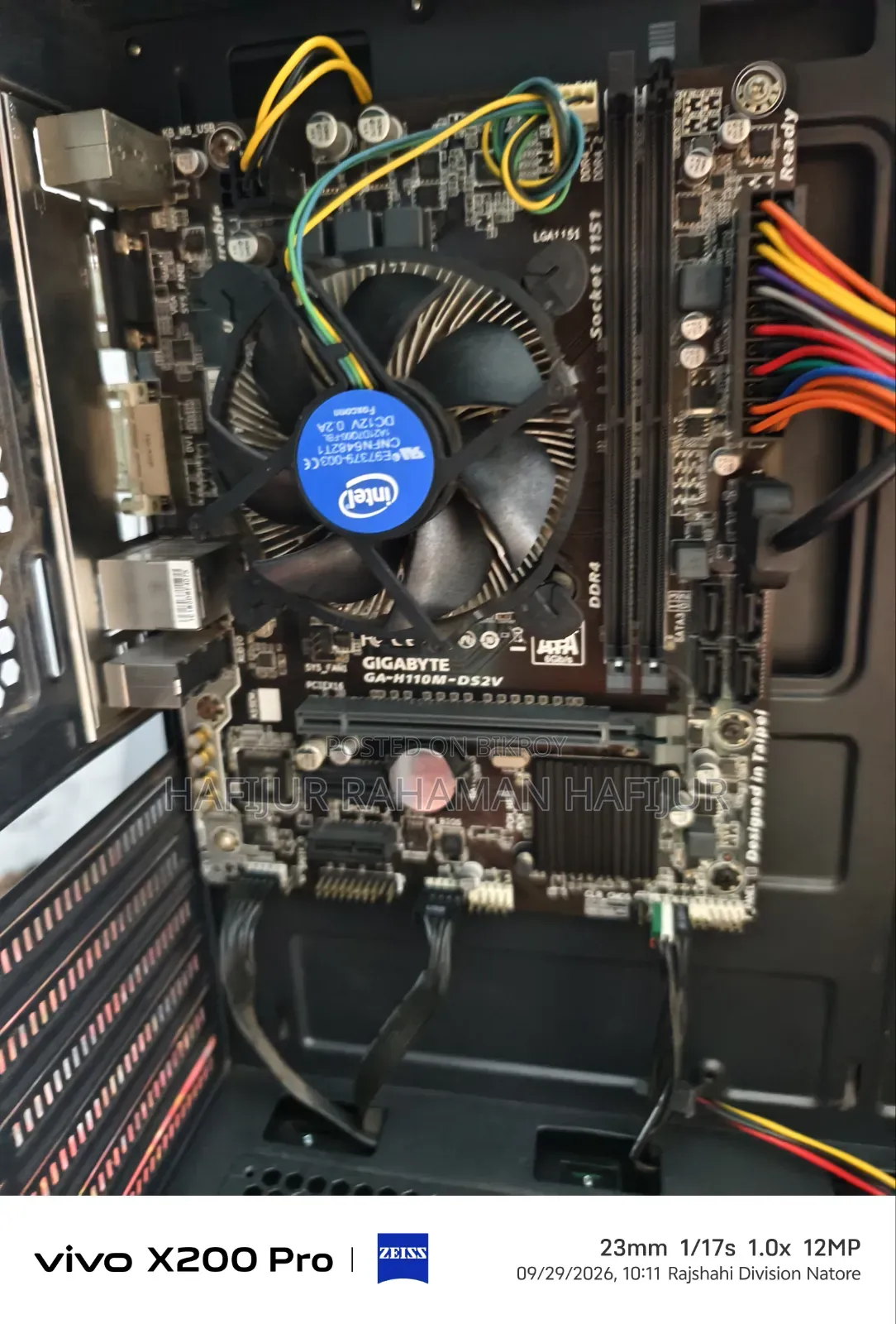 Desktop Computer Gigabyte 4GB RAM Intel Core i3 Processor 128GB Solid State Drive