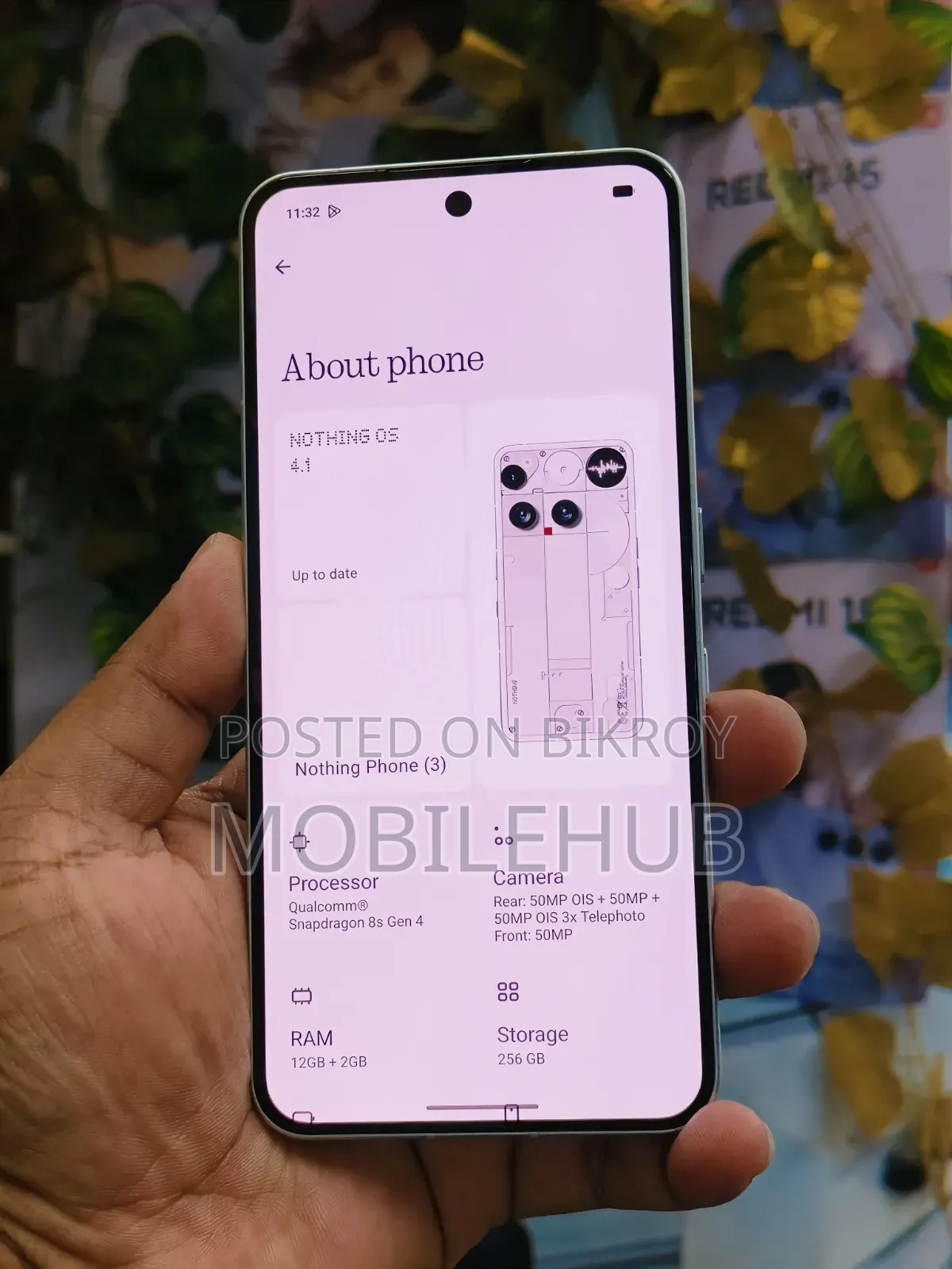 Nothing Phone 3 256 GB White