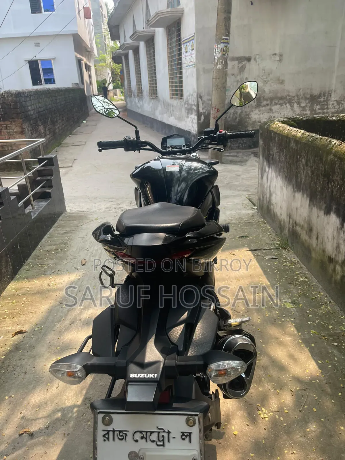 Suzuki Gixxer 2024 Black