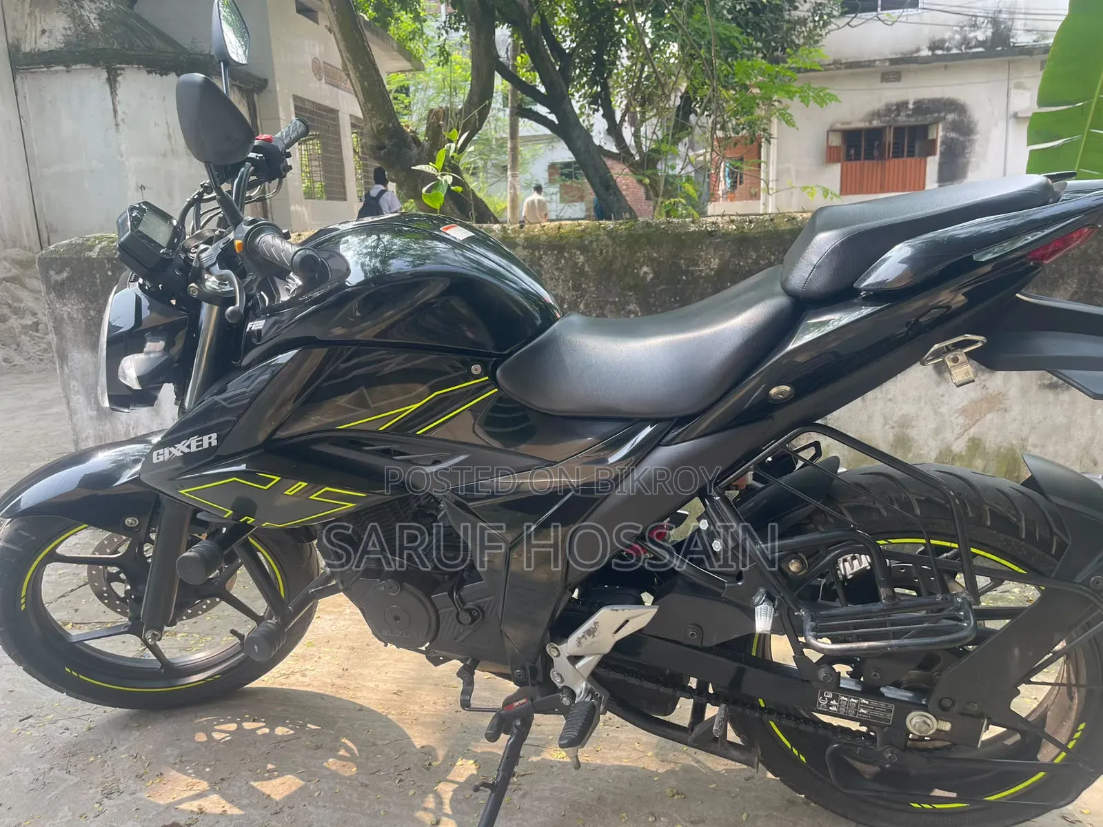 Suzuki Gixxer 2024 Black