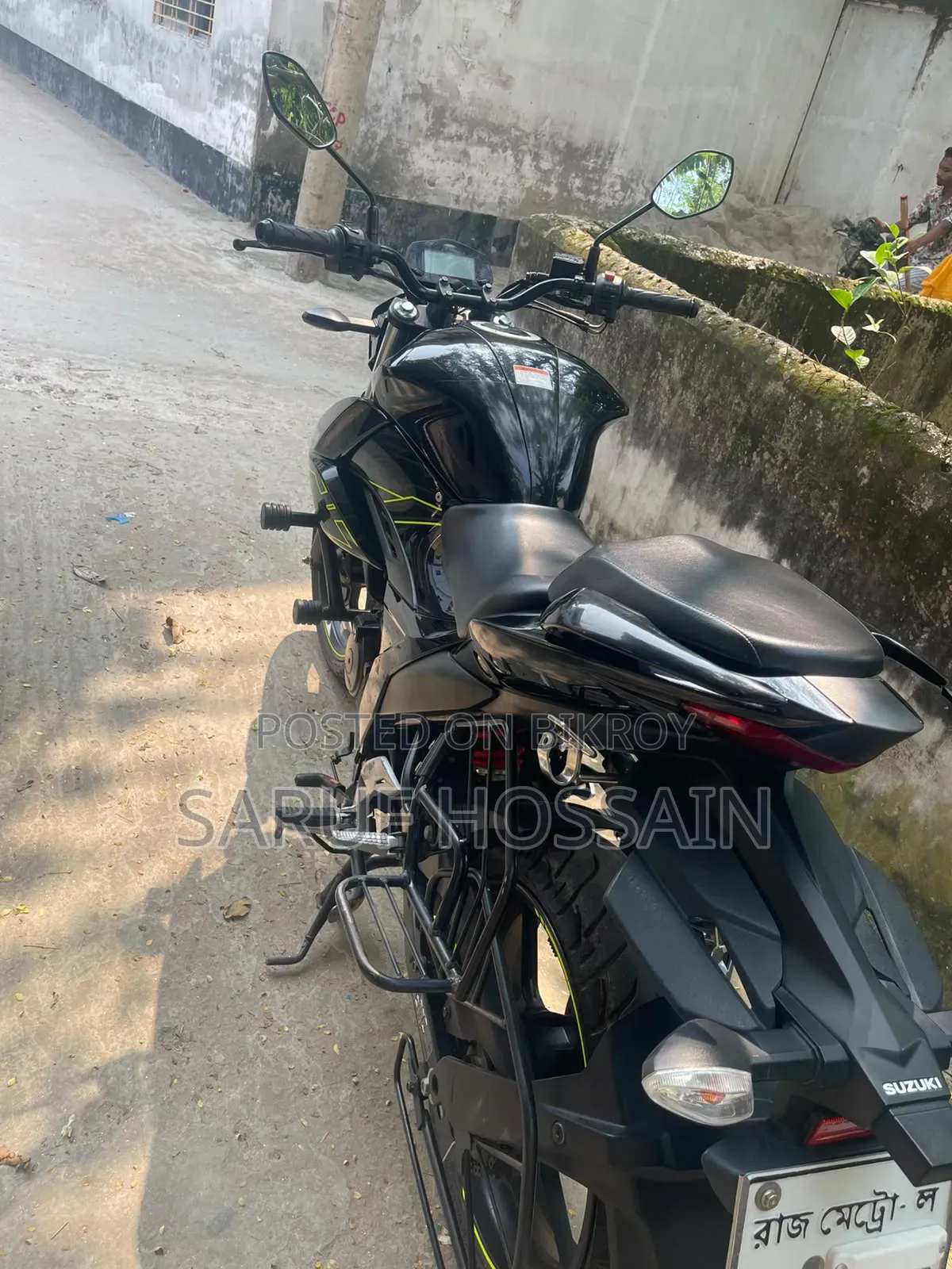 Suzuki Gixxer 2024 Black