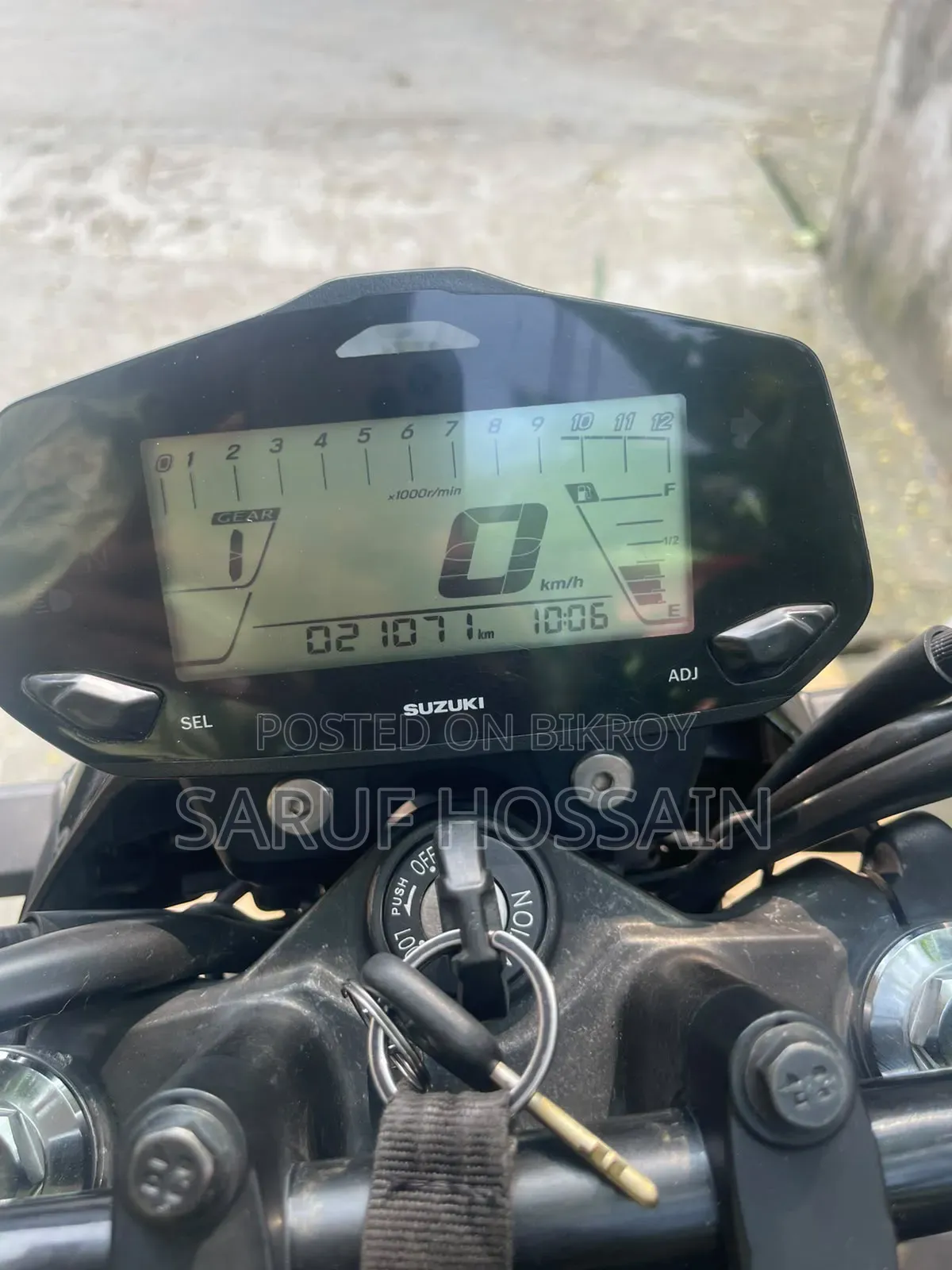 Suzuki Gixxer 2024 Black