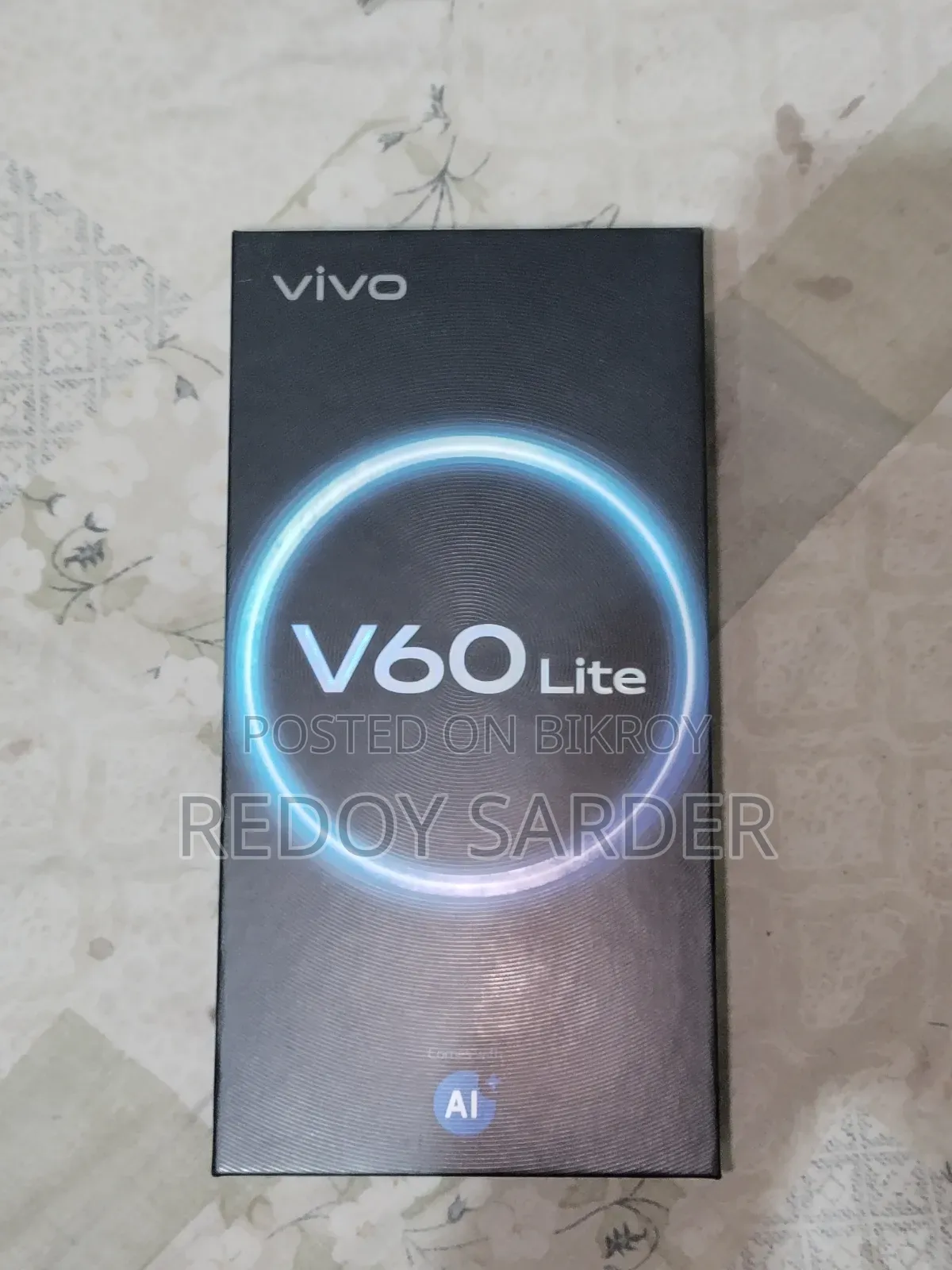 New Vivo V60 Lite 256 GB Black