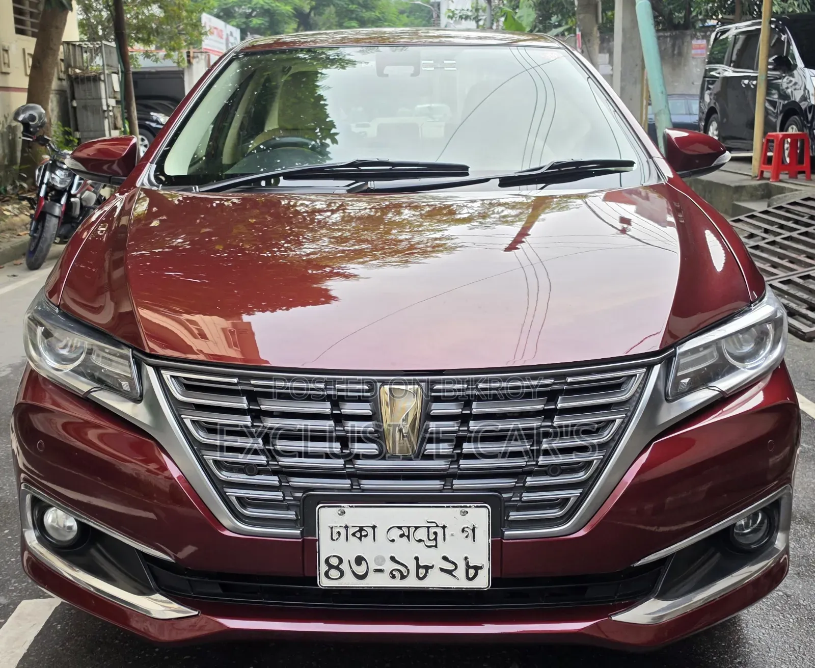 Toyota Premio 2017 Maroon