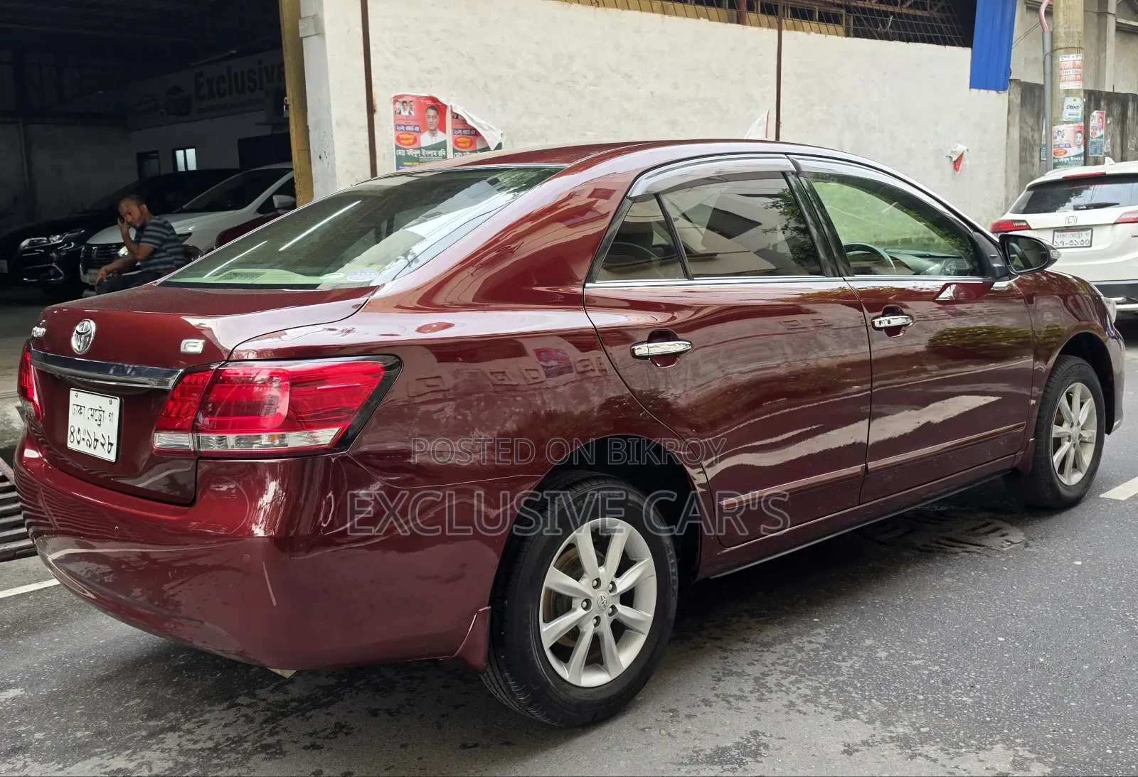 Toyota Premio 2017 Maroon