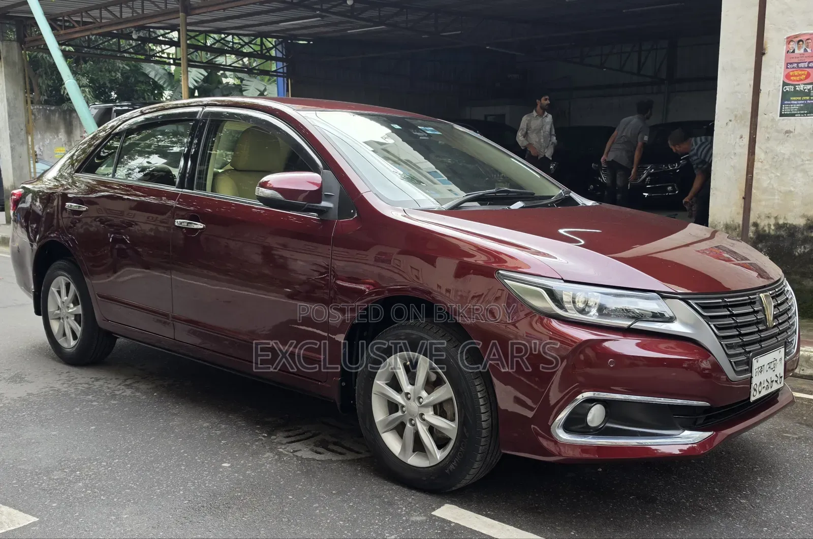 Toyota Premio 2017 Maroon