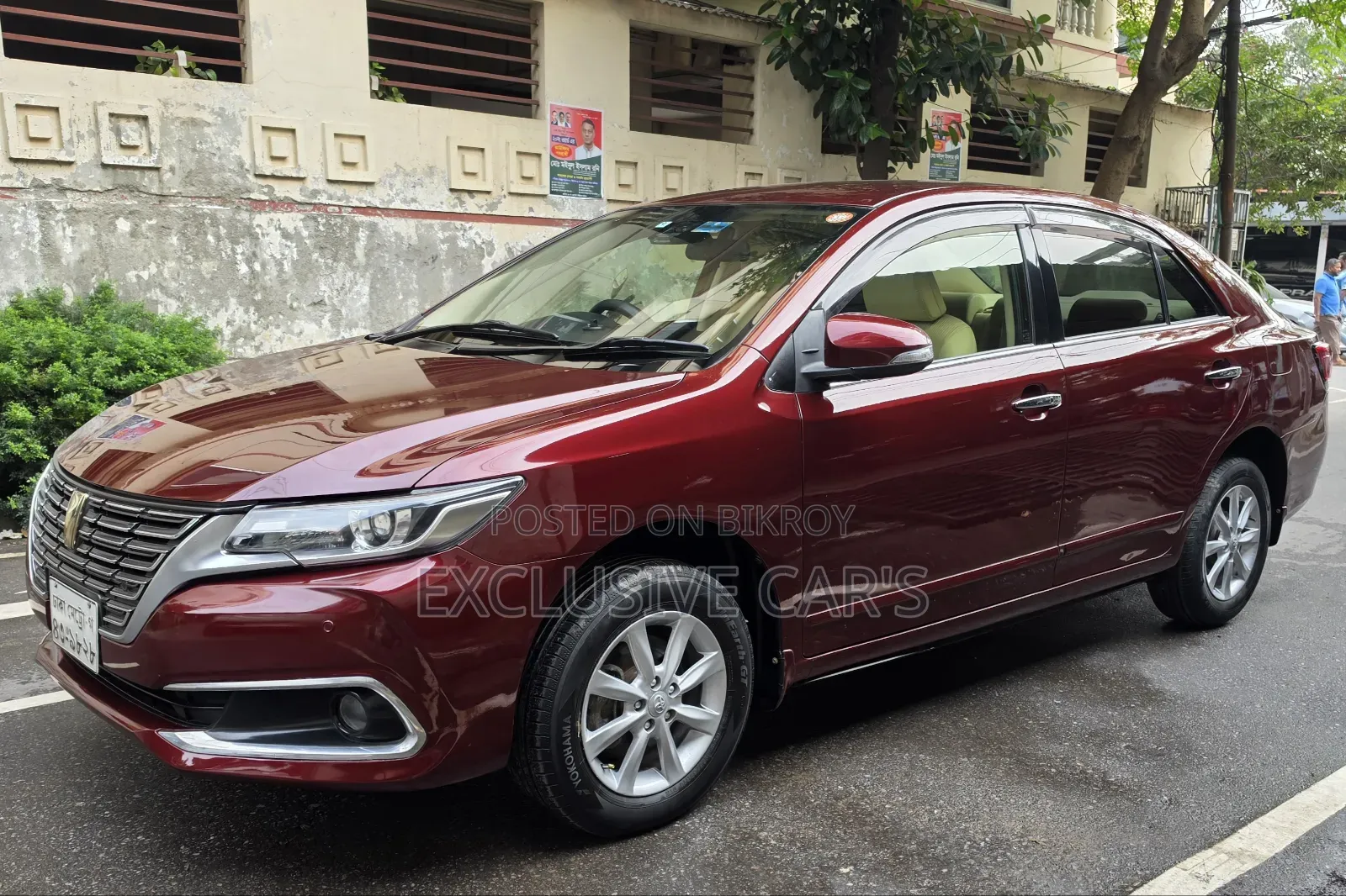 Toyota Premio 2017 Maroon
