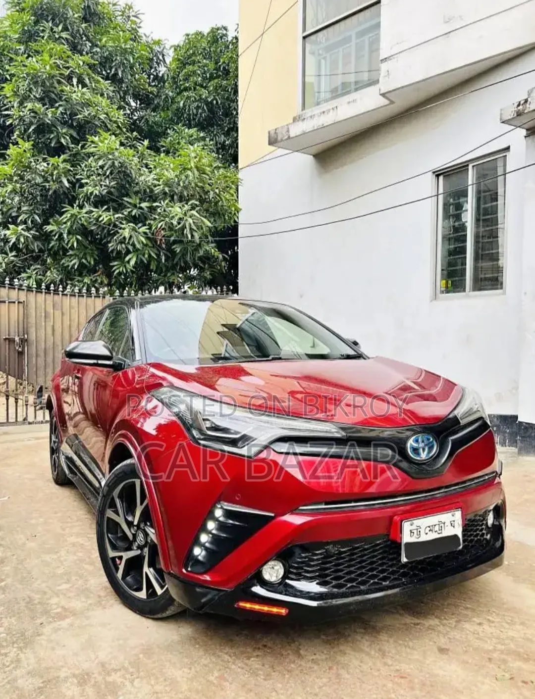 Toyota C-HR 2017 Red