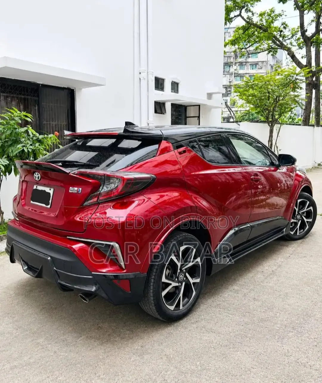 Toyota C-HR 2017 Red