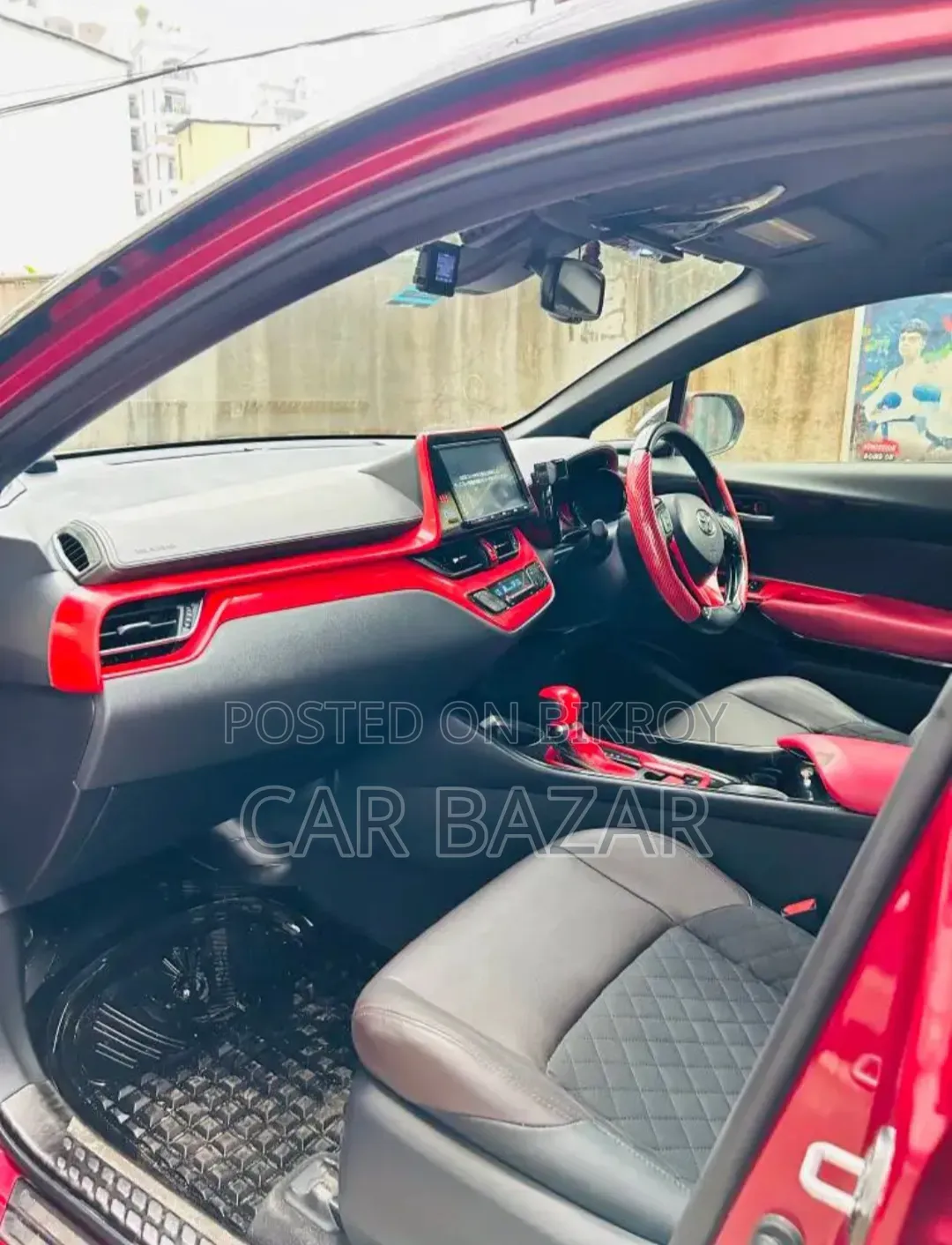 Toyota C-HR 2017 Red