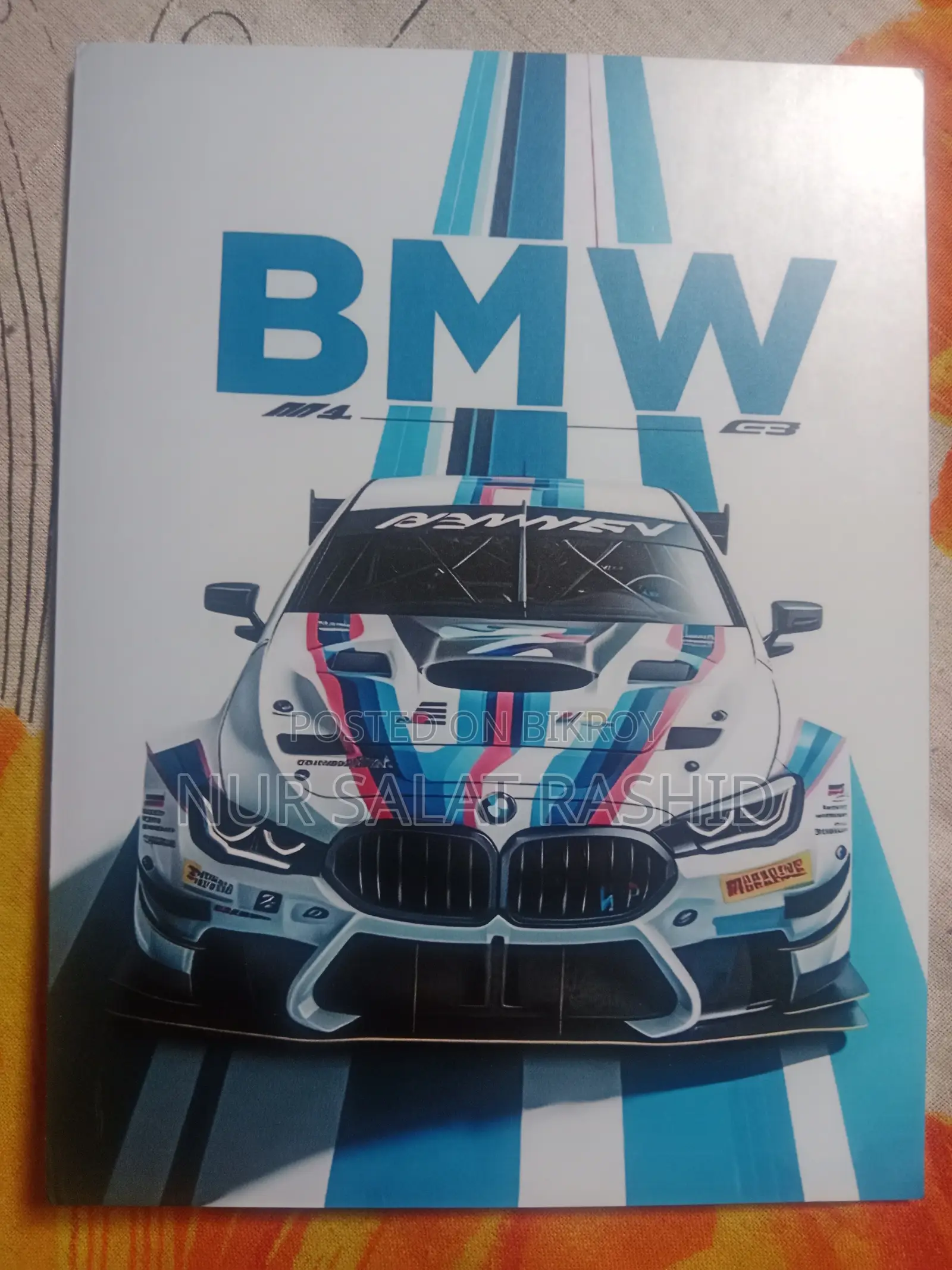 12pcs Car Wall Decor Set | BMW, Supra, GTR, Porsche | 3mm PVC Board