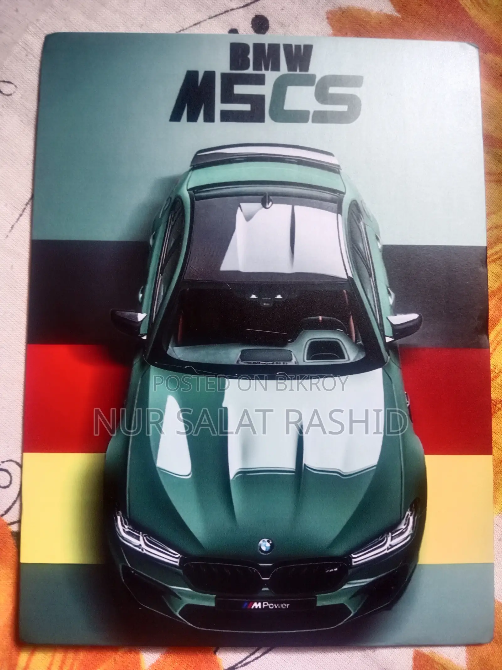 12pcs Car Wall Decor Set | BMW, Supra, GTR, Porsche | 3mm PVC Board