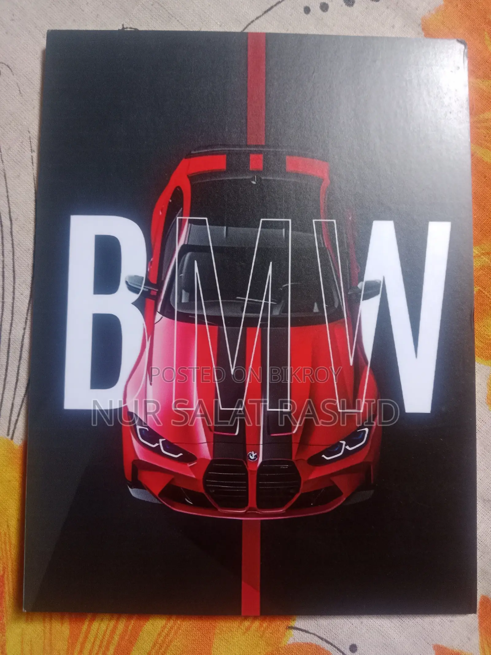 12pcs Car Wall Decor Set | BMW, Supra, GTR, Porsche | 3mm PVC Board