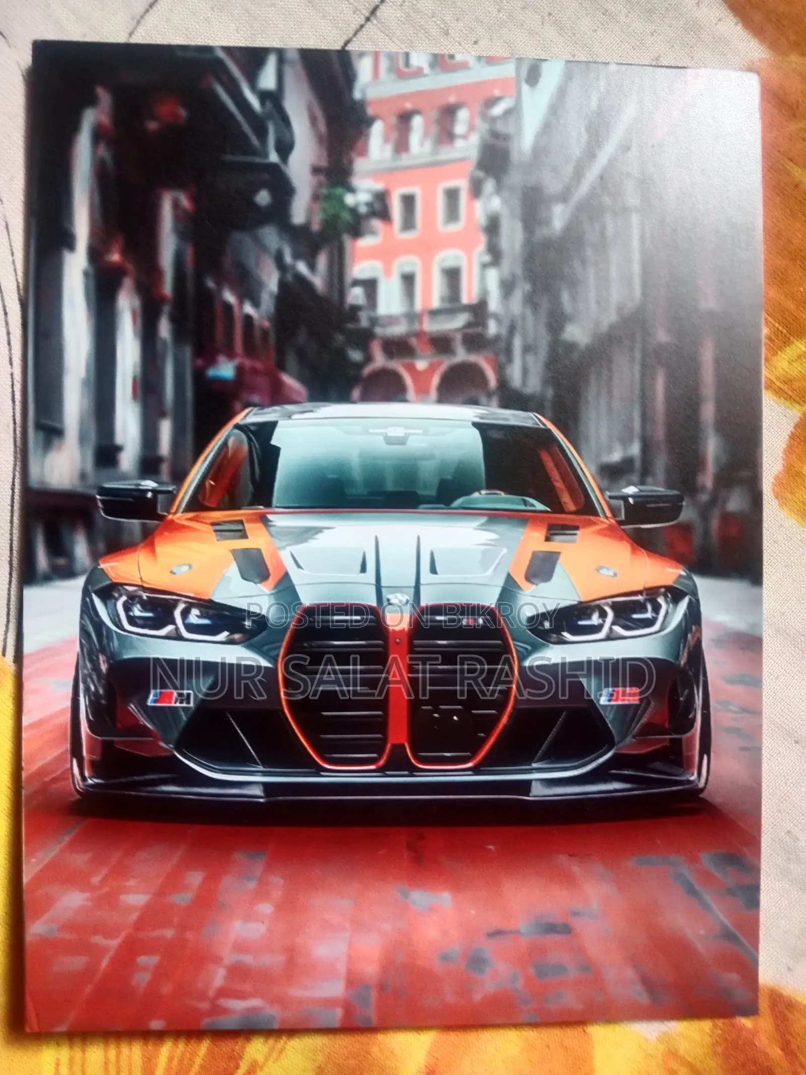 12pcs Car Wall Decor Set | BMW, Supra, GTR, Porsche | 3mm PVC Board