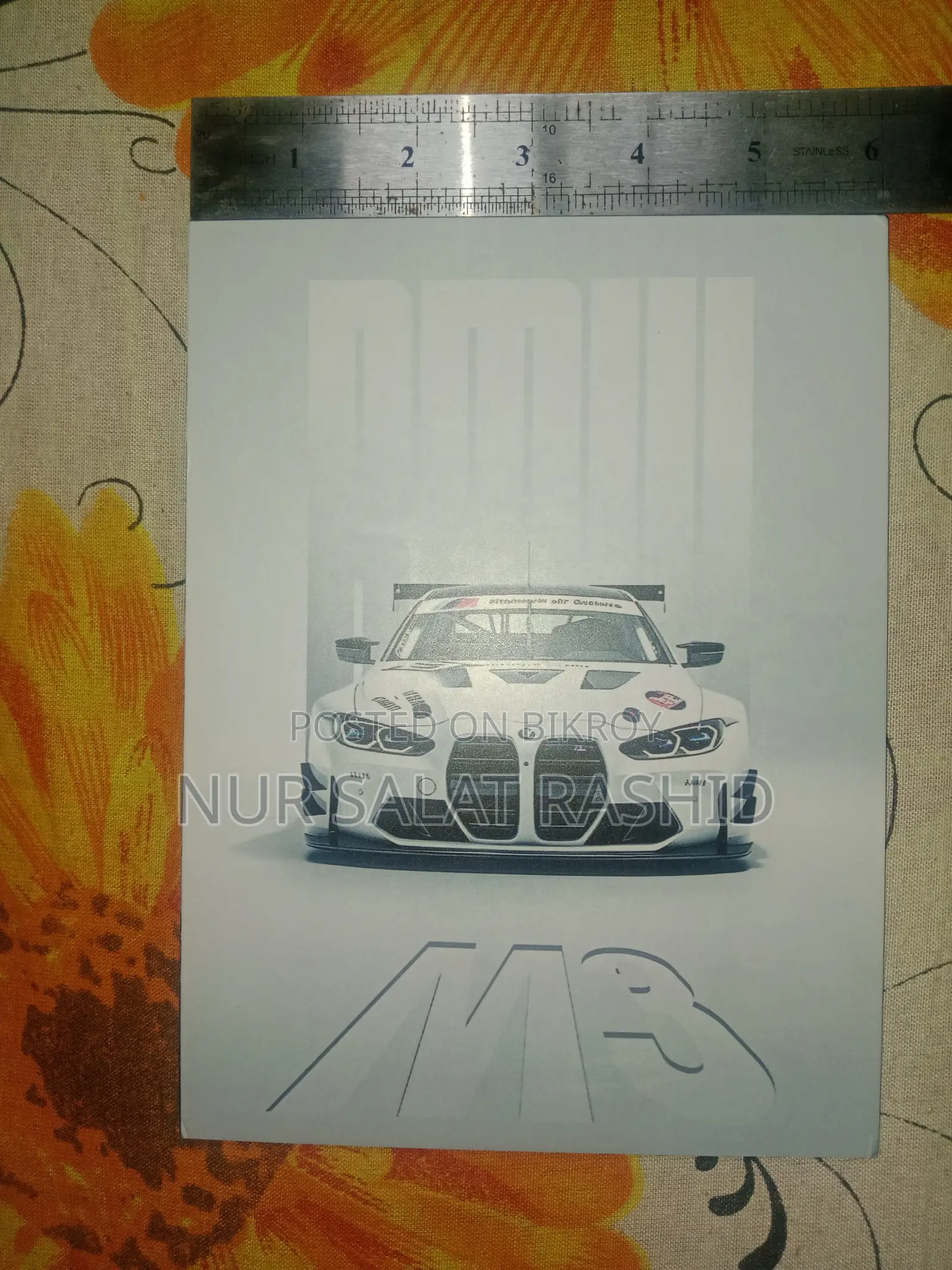 12pcs Car Wall Decor Set | BMW, Supra, GTR, Porsche | 3mm PVC Board