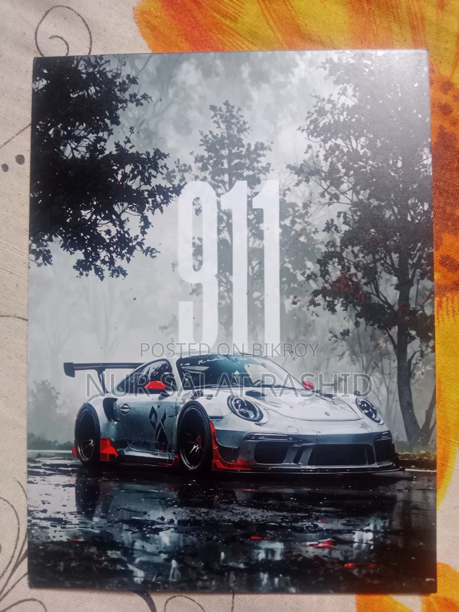 12pcs Car Wall Decor Set | BMW, Supra, GTR, Porsche | 3mm PVC Board