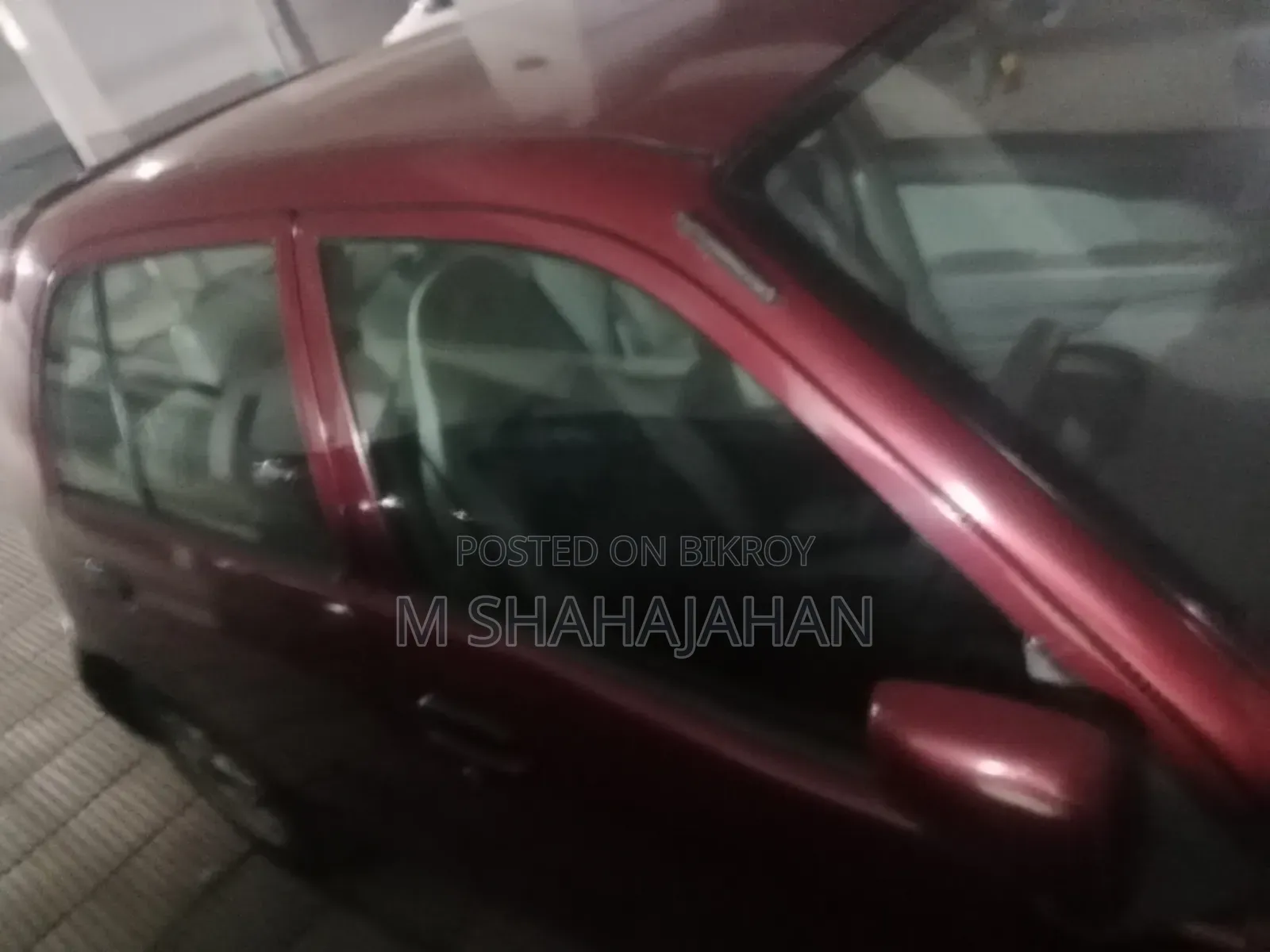Toyota Starlet 1996 Maroon