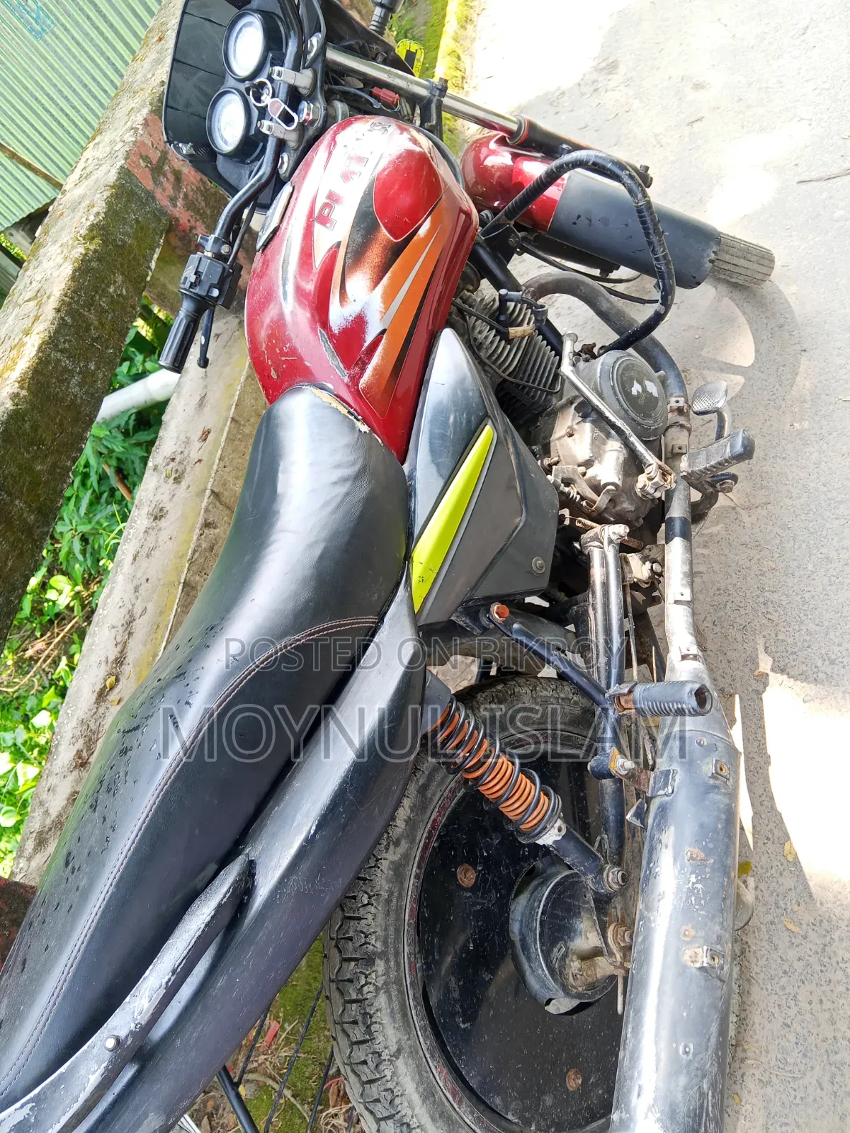 Bajaj Platina 100 2015 Red