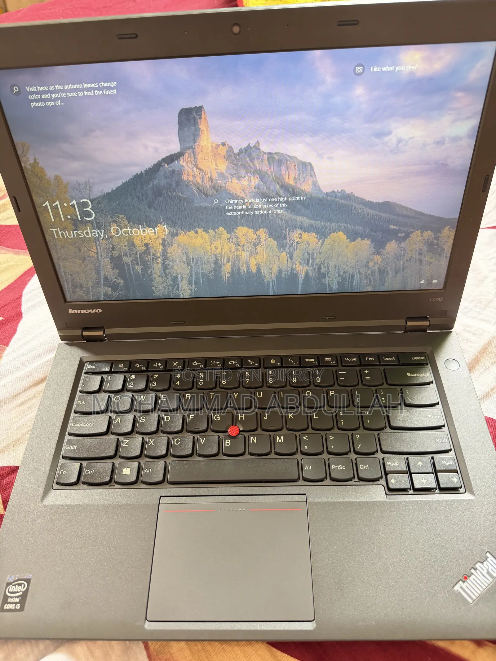 ল্যাপটপ Lenovo ThinkPad L440 8GB Intel Core i5 HDD 500GB