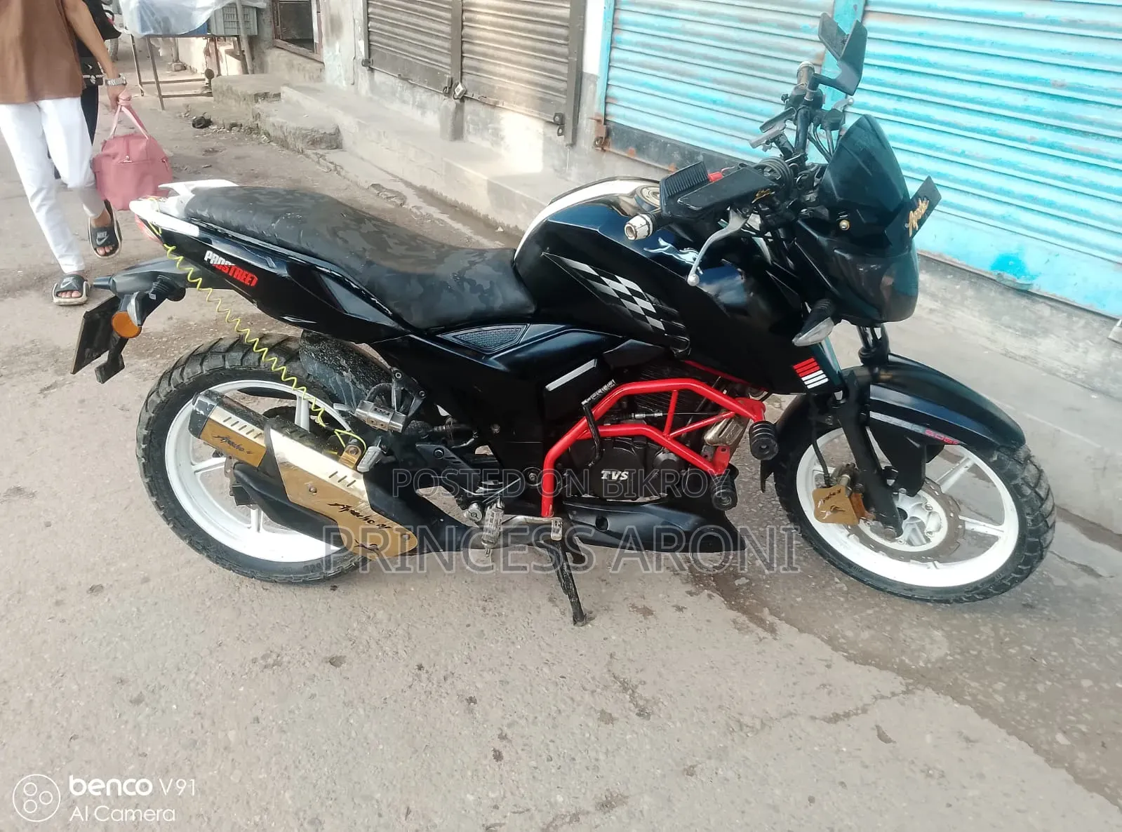TVS Apache 160 4V 2020 Black
