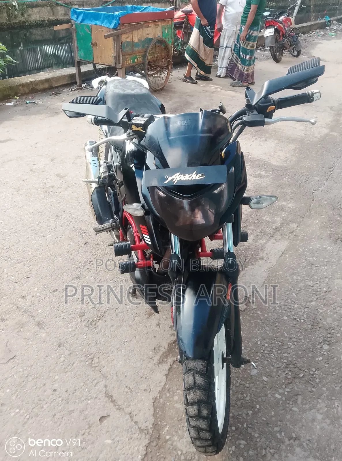 TVS Apache 160 4V 2020 Black