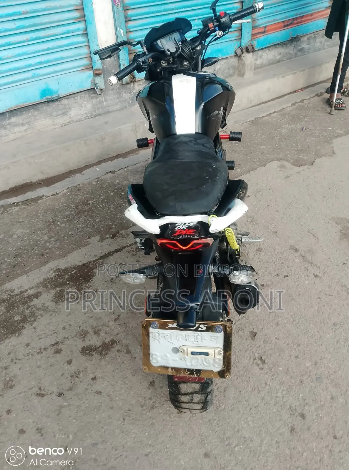 TVS Apache 160 4V 2020 Black
